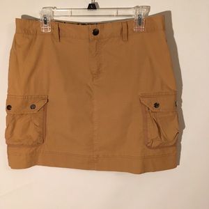Columbia Khaki Cargo Skirt